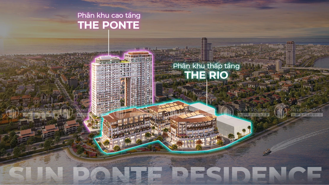 Sun Ponte Residence phân khu