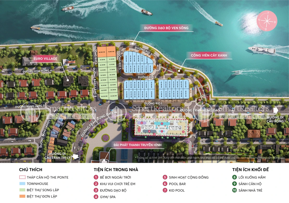 Sun Ponte Residence thấp tầng