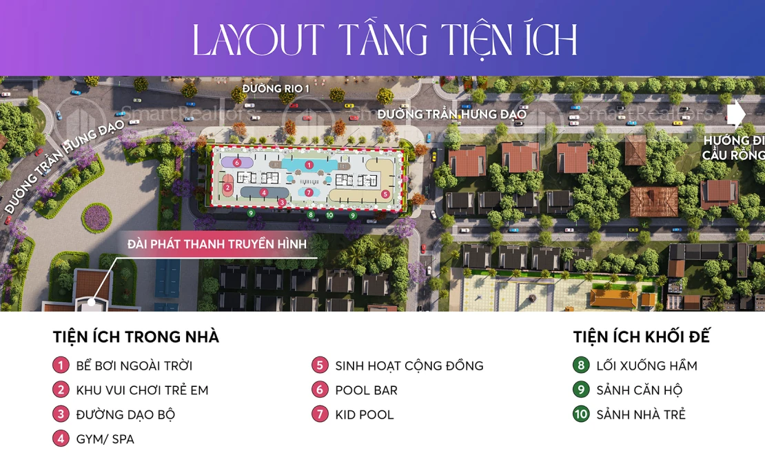 Sun Ponte Residence tiện ích