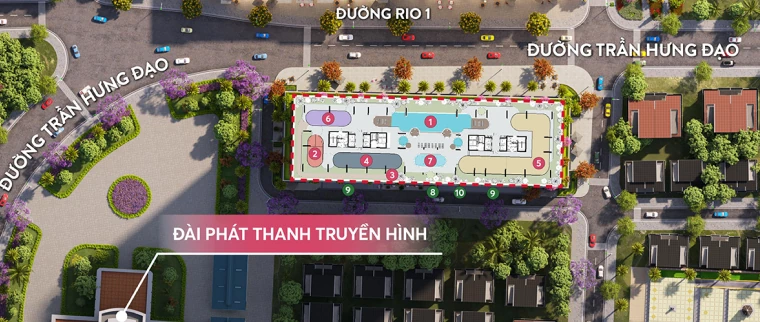 Sun Ponte Residence tiện ích