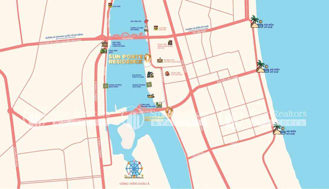 Sun Ponte Residence vị trí