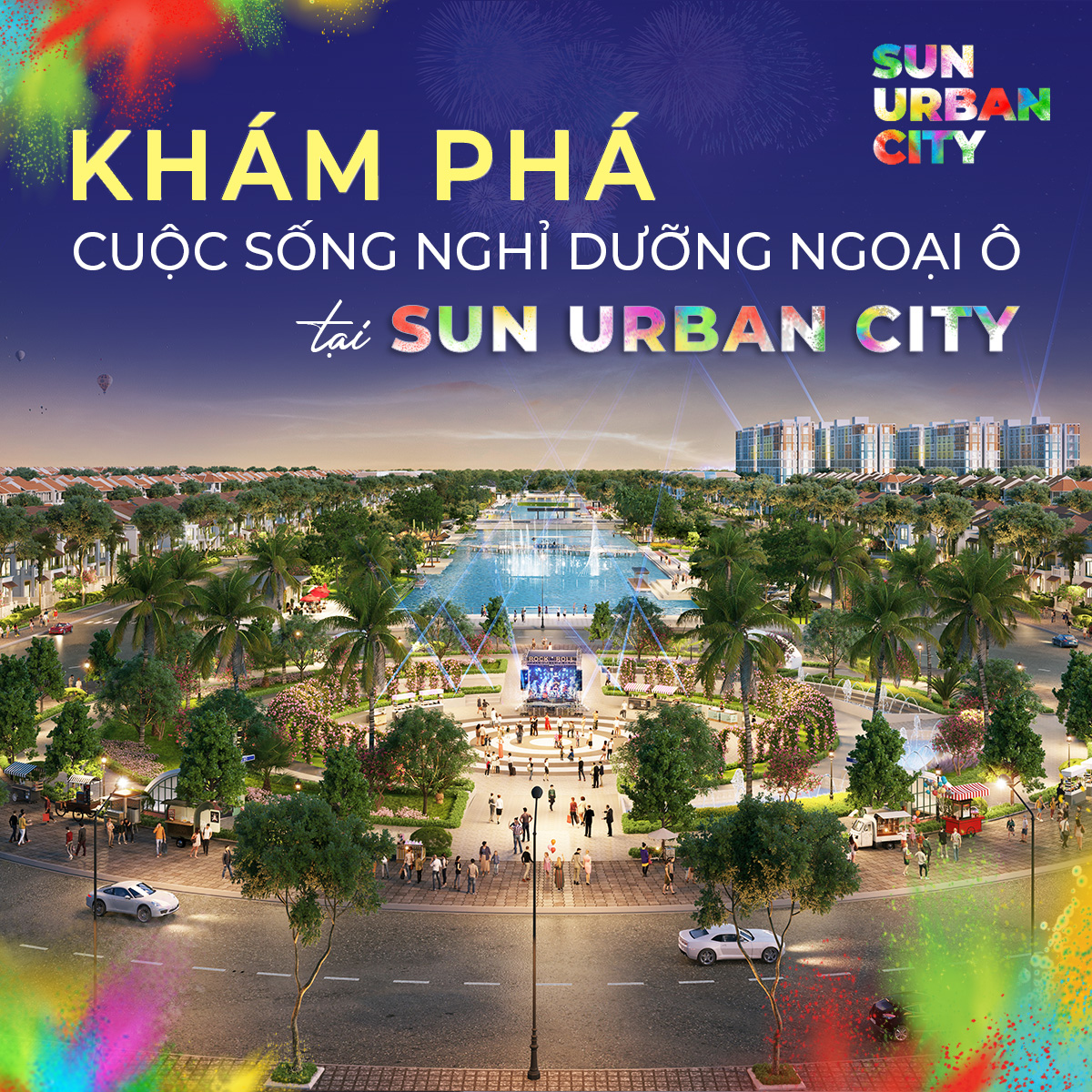 Phối cảnh Sun Urban City