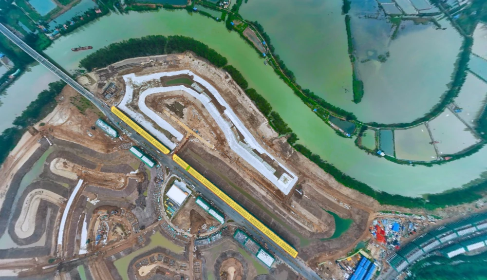 Tiến độ thi công