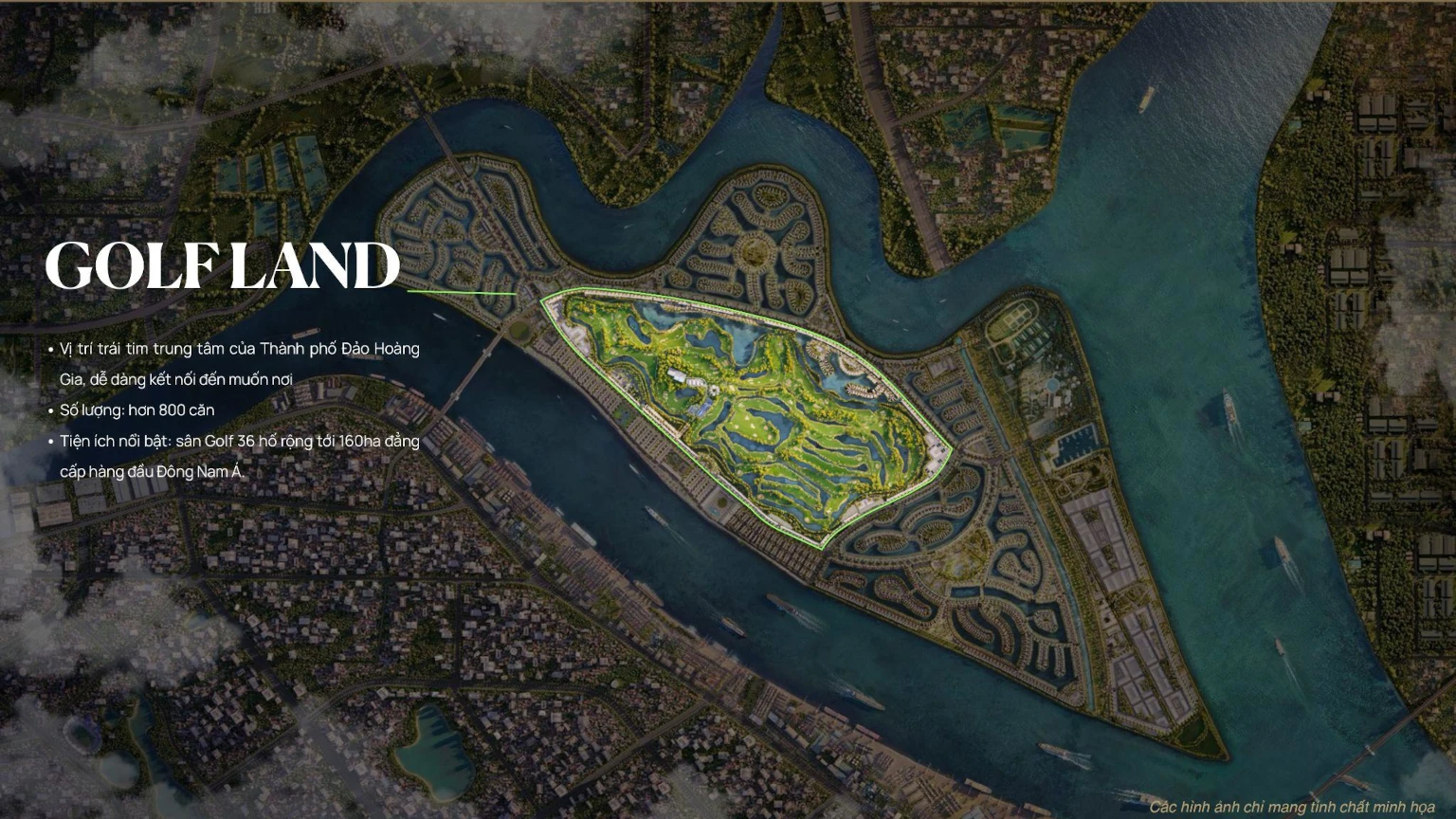 Vị trí PHÂN KHU GOLF LAND