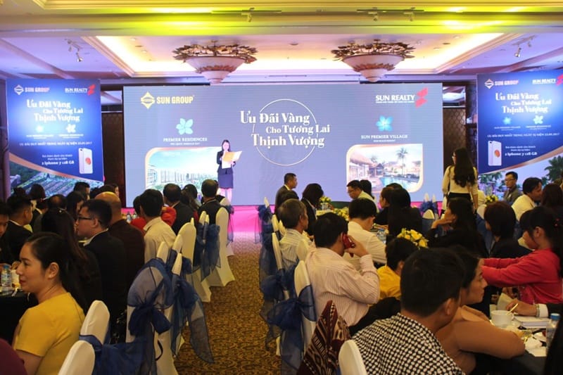Smartrealtors tham dự sự kiện “Ưu đãi vàng cho tương lai thịnh vượng” của tập đoàn Sun Group