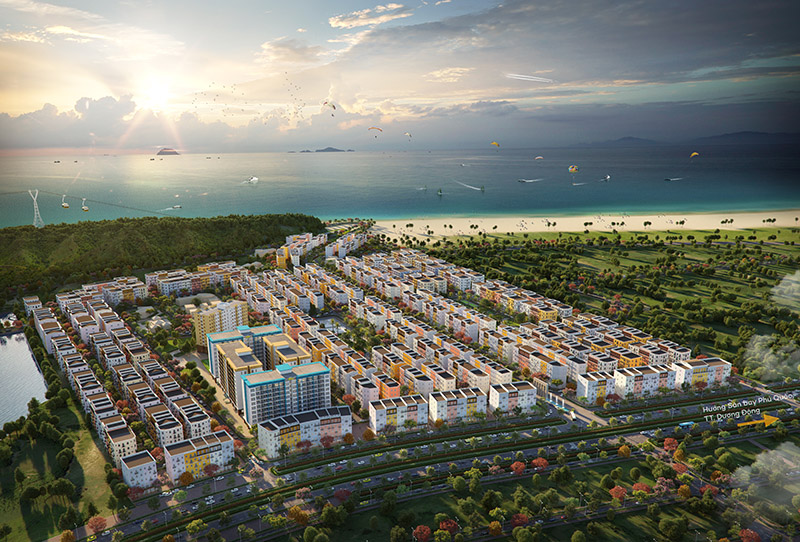 Phối cảnh Sun Grand City New An Thoi trong hệ thống Bất Động Sản Phú Quốc
