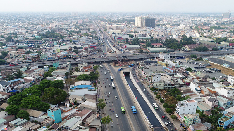 Cơ sở hạ tầng quận 12 hoàn thiện thúc đẩy các dự án bất động sản phát triển