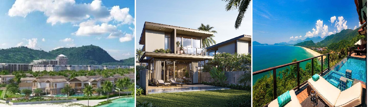 Biệt thự Kem Beach Resort, Banyan Tree Residences Lăng Cô, Hyatt Regency Hồ Tràm phát triển bởi các tập đoàn hàng đầu đang mở bán thu hút nhiều nhà đầu tư trong và ngoài nước 