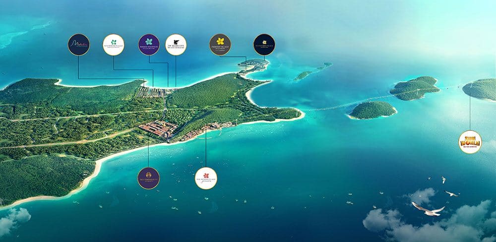 Tiềm năng sinh lời dự án Paradise Island Phú Quốc tăng nhờ nằm trong hệ sinh thái Sun Group