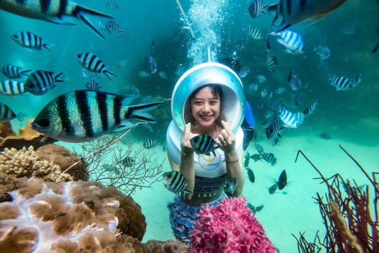 Lặn biển ở Phú Quốc đang là hoạt động được đa số khách hàng nghỉ dưỡng muốn trải nghiệm