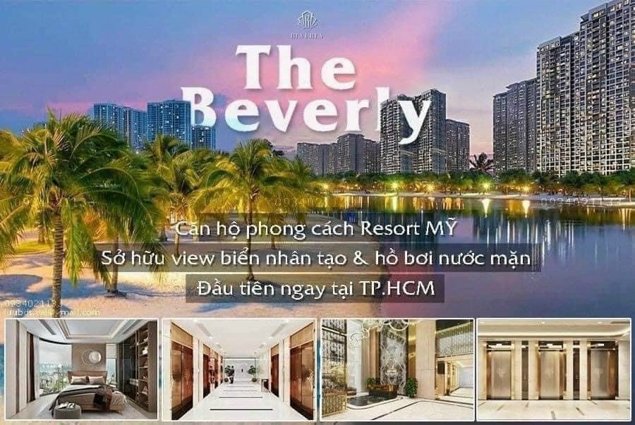 Phối cảnh cực kỳ quy mô và hoành tráng của phân khu căn hộ cao cấp The Beverly