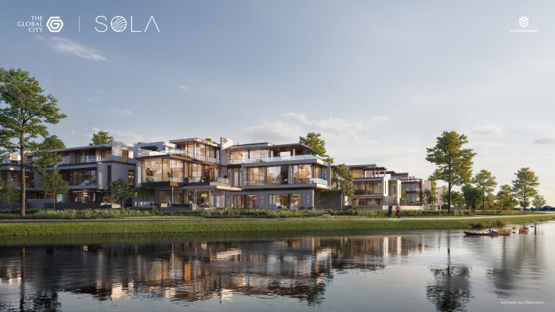Thiết kế biệt thự SOLA - Kiệt tác ven sông The Global City thiet-ke-sola-biet-thu-don-lap