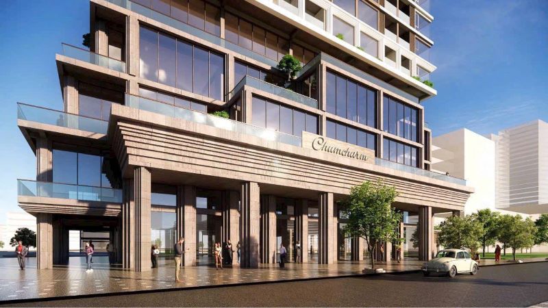 Căn hộ Sun Group Vương Thừa Vũ được thiết kế hiện đại với 100% căn hộ view biển