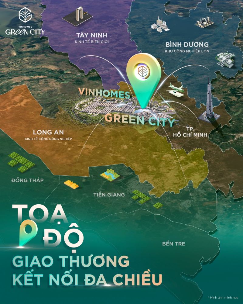 Sáp nhập Long An - Tây Ninh: Vinhomes Green City trở thành tâm điểm vàng sap-nhap-long-an-tay-ninh-vinhomes-green-city-don-song
