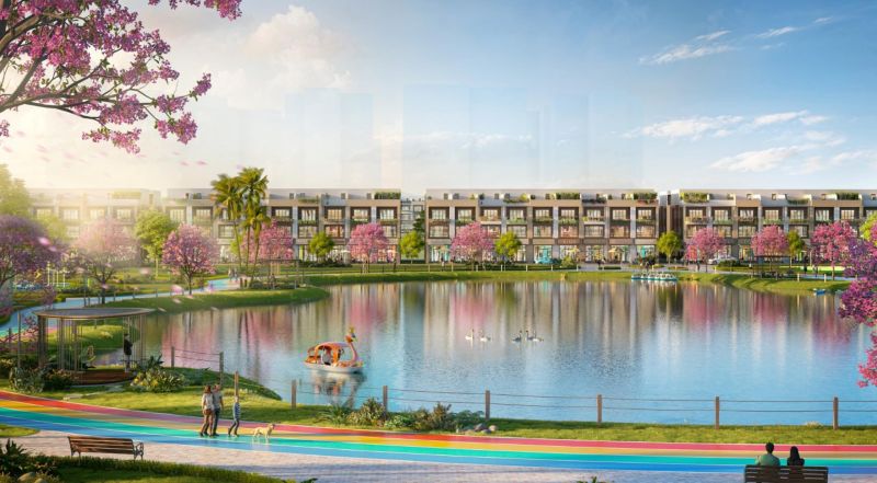 cong-vien-The-Pop-Art-Park-the-sunrise-vinhomes-green-city