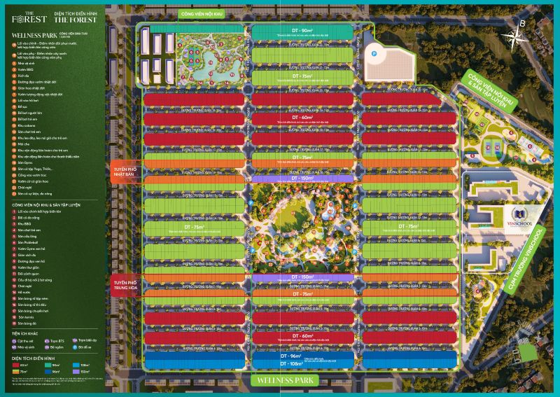 Phân khu The Forest – Vinhomes Green City: Công viên rừng sinh thái [Tất tần tật]