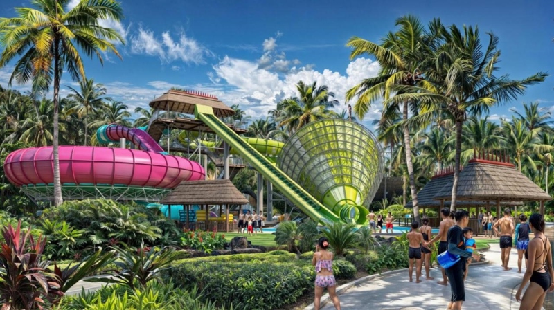 Tại Sun World Vũng Tàu - Mỗi đường trượt, mỗi dòng nước là một thử thách – mang đến trải nghiệm bứt phá cho những tâm hồn khao khát khám phá.