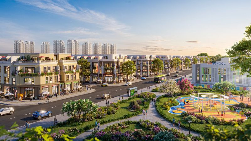The Sunrise Vinhomes Green City: Phân khu sắc màu giữa lòng đô thị