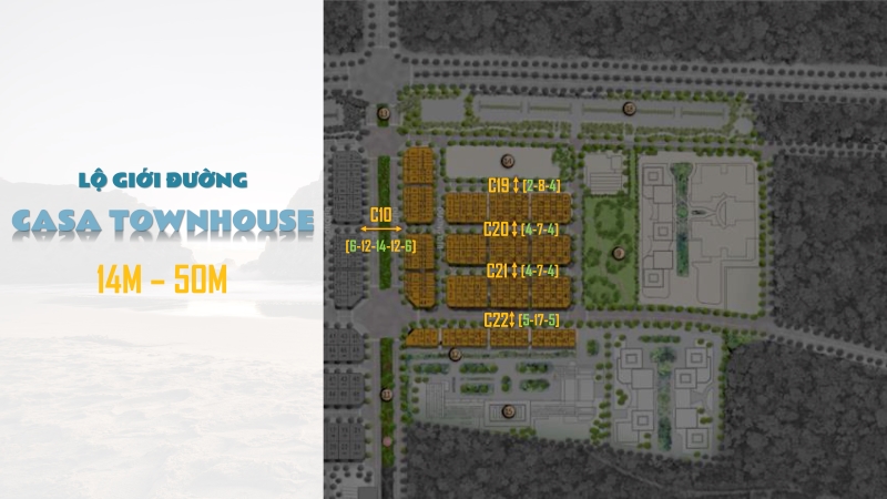 Casa Townhouse Blanca City nằm ngay cổng chính dự án là mặt tiền thương mại đón dòng khách lớn đổ về mỗi ngày