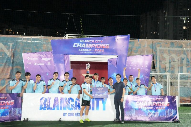Smartrealtors Về Ba Tại Giải Bóng Đá Blanca City Champions League 2025