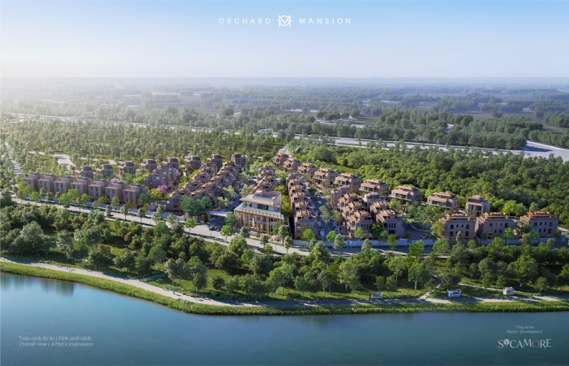 PHÂN KHU BIỆT THỰ ORCHARD MANSION CỦA CAPITALAND TẠI BÌNH DƯƠNG