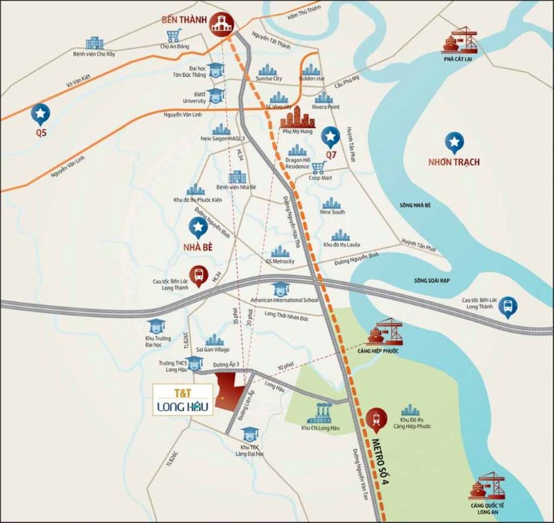 Vị trí T&T City Millennia có gì đặc biệt? Tọa độ chiến lược tăng giá mạnh phía Nam Sài Gòn