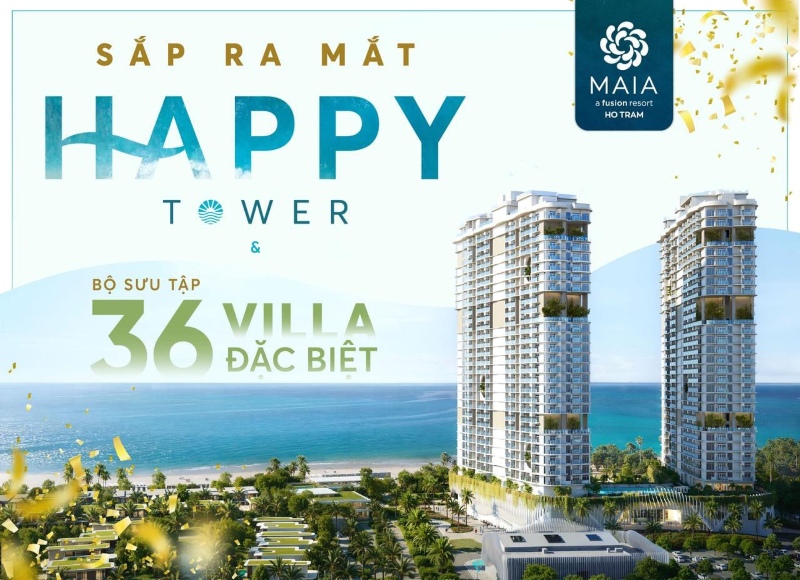 HAPPY TOWER MAIA HỒ TRÀM [TẤT TẦN TẬT giá bán 2025]