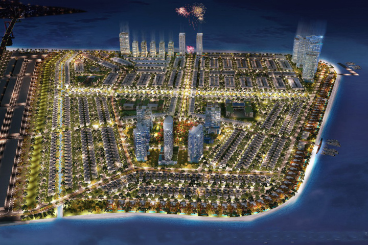 Phối cảnh Khu đô thị phức hợp Vịnh Thuận Phước – dự án cao cấp ven sông Hàn.