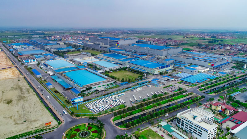 KCN Nam Sơn – Hạp Lĩnh – biểu tượng cho mô hình đô thị công nghiệp xanh của Bắc Ninh hiện đại.