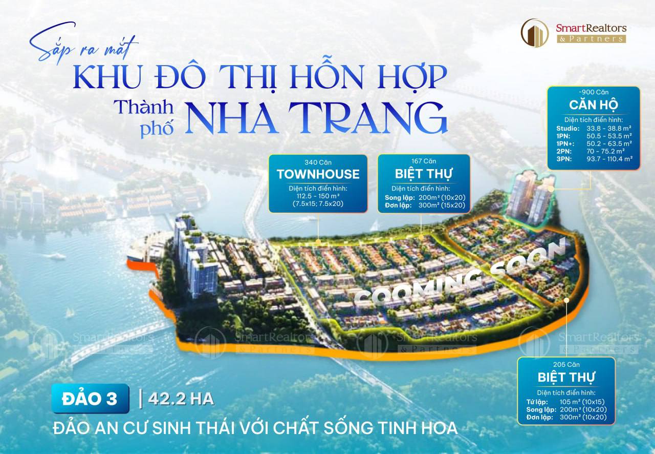 SÂN BAY CAM RANH MỞ RỘNG – CÚ HÍCH HẠ TẦNG ĐÁNH THỨC “ĐÔ THỊ ĐẢO” NHA TRANG dao3-khu-do-thi-hon-hop-thanh-pho-nha-trang