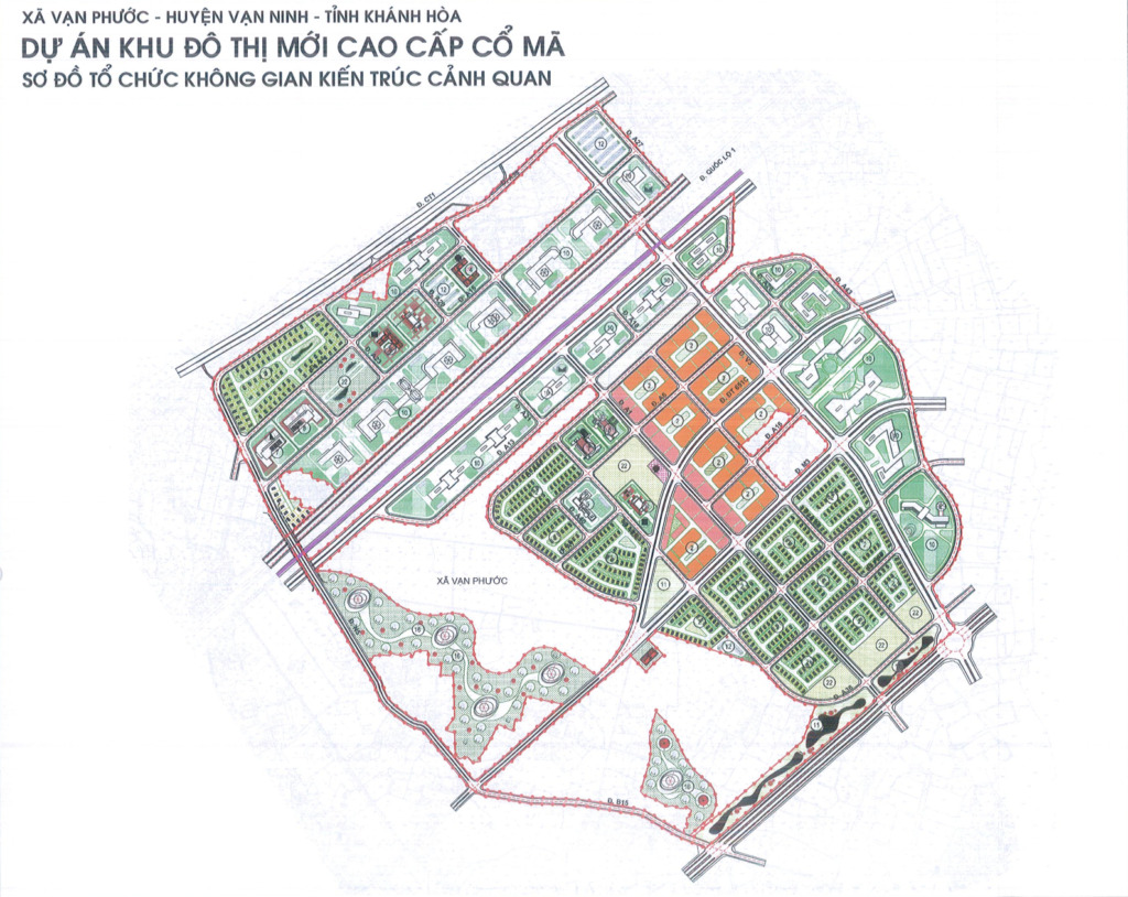 KHU ĐÔ THỊ MỚI CAO CẤP CỔ MÃ TÂM ĐIỂM PHÁT TRIỂN MỚI CỦA VÂN PHONG, KHÁNH HÒA