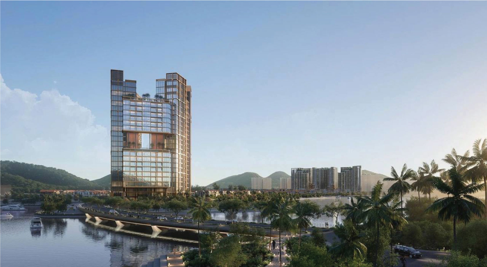 phối cảnh khu đô thị hỗn hợp thành phố nha trang