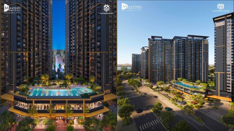 Thiết kế Masteri Park Place có gì? Trải nghiệm không gian sống tinh tế dành cho cư dân hiện đại