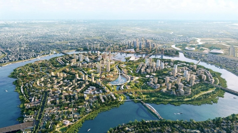 TỔNG HỢP CÁC DỰ ÁN SUN GROUP Ở SÀI GÒN MỚI NHẤT Phối cảnh dự kiến Khu đô thị Bình Quới – Thanh Đa – trái tim sinh thái giữa lòng thành phố trong các dự án Sun Group ở Sài Gòn