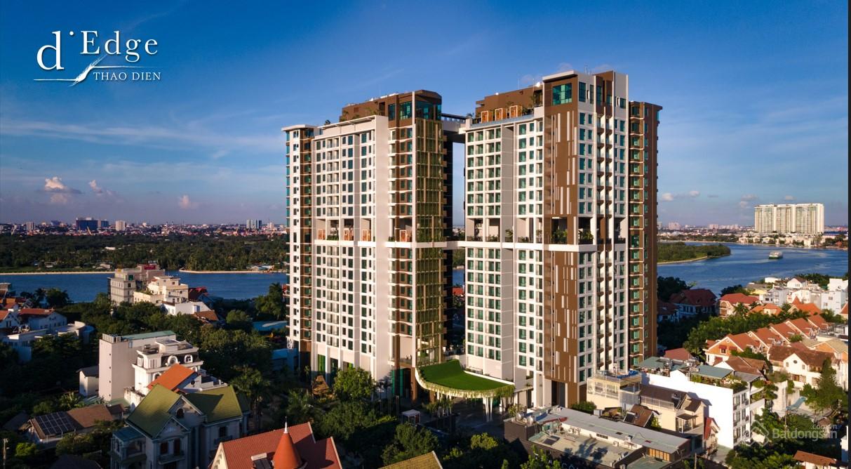 D’Edge Thảo Điền – biểu tượng sống thượng lưu giữa khu quốc tế, một trong các dự án cao cấp của CapitaLand tại miền Nam.