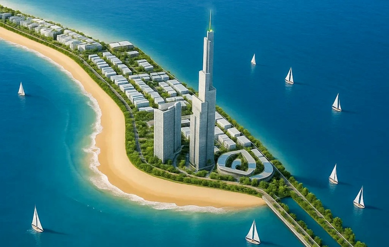 THÁP HẢI ĐĂNG VINHOMES CẦN GIỜ KHI NÀO HOÀN THÀNH? CÓ GÌ NỔI BẬT?