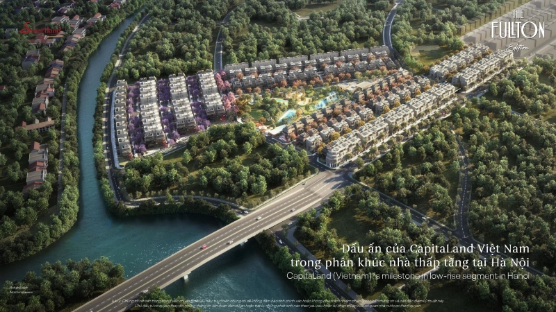CÁC DỰ ÁN CỦA CAPITALAND TẠI MIỀN BẮC – ĐIỂM SÁNG TRÊN BẢN ĐỒ ĐẦU TƯ VIỆT NAM The Fullton – bước đi chiến lược mở rộng dòng sản phẩm thấp tầng của Capitaland tại miền Bắc, đón sóng phát triển vùng ven Hà Nội.