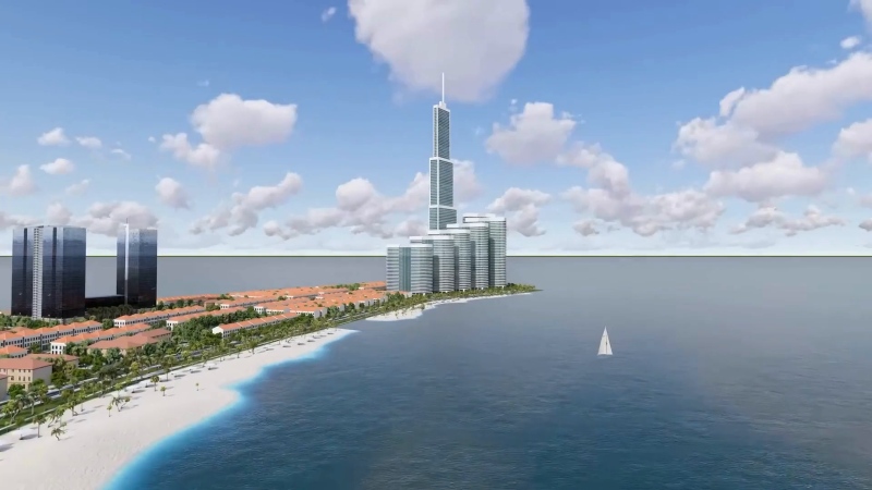 THÁP HẢI ĐĂNG VINHOMES CẦN GIỜ KHI NÀO HOÀN THÀNH? CÓ GÌ NỔI BẬT? phoi-canh-toa-thap-dai-dang-vinhomes-can-gio