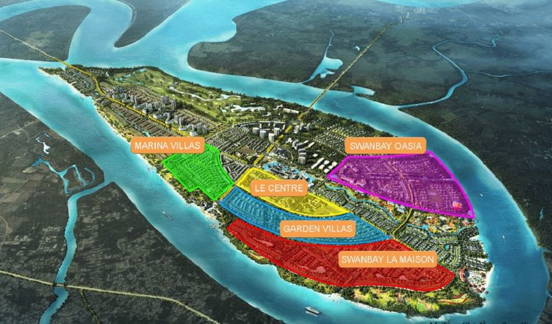 THÔNG TIN CHI TIẾT PHÂN KHU SWANBAY OASIA ĐỒNG NAI 