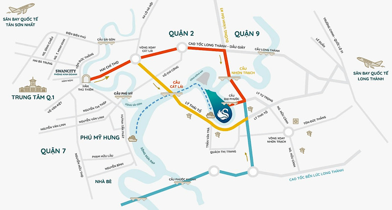 Vị trí SwanBay Oasia cụ thể ở đâu? Tiềm năng và sức hút từ đảo Đại Phước