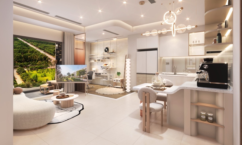 THE NEST MIDORI PARK BECAMEX TOKYU – THÔNG TIN DỰ ÁN, GIÁ BÁN VÀ MẶT BẰNG 2026 san-pham-the-nest-2-phong-ngu-thiet-ke-campuccino