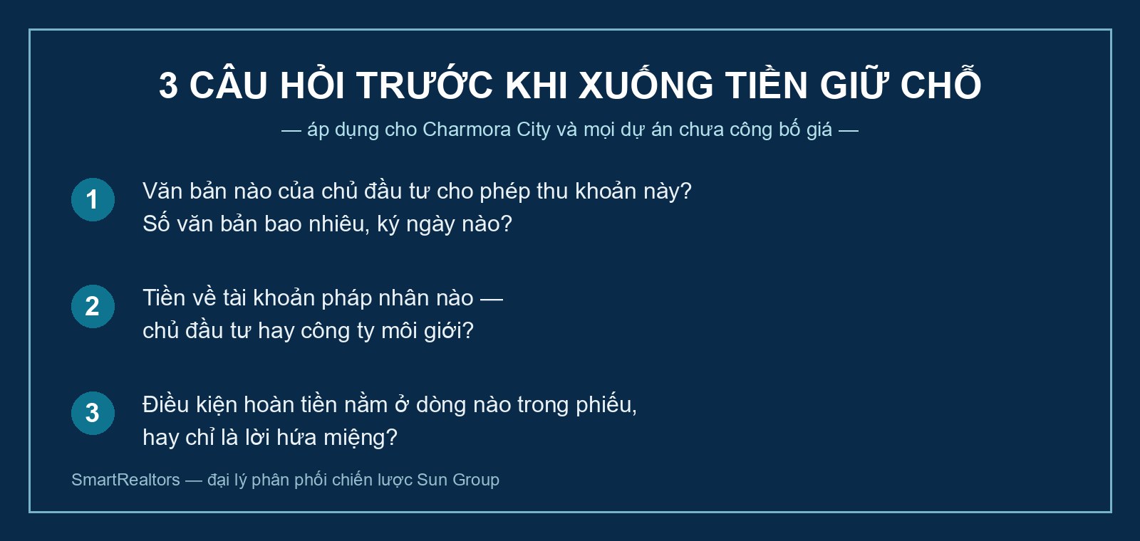 Charmora City Nha Trang: những gì đã có văn bản, tính đến tháng 7/2026 Checklist 3 câu hỏi trước khi xuống tiền giữ chỗ Charmora City Nha Trang