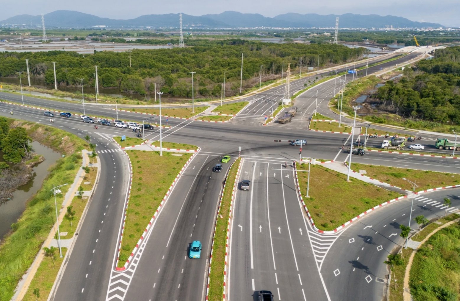 Cầu Cửa Lấp 2 Vũng Tàu đã thông xe: Đường ven biển ĐT994 đang làm tới đâu? đoạn đường ven biển đt994 từ quốc lộ 51 đến cầu cửa lấp xây mới qua vùng nuôi thủy sản