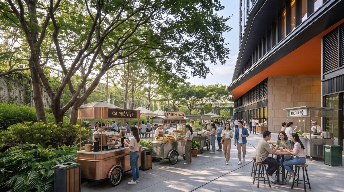 Sun Glory Residence là dự án nào? Không gian xanh và khối đế thương mại Sun Glory Residence